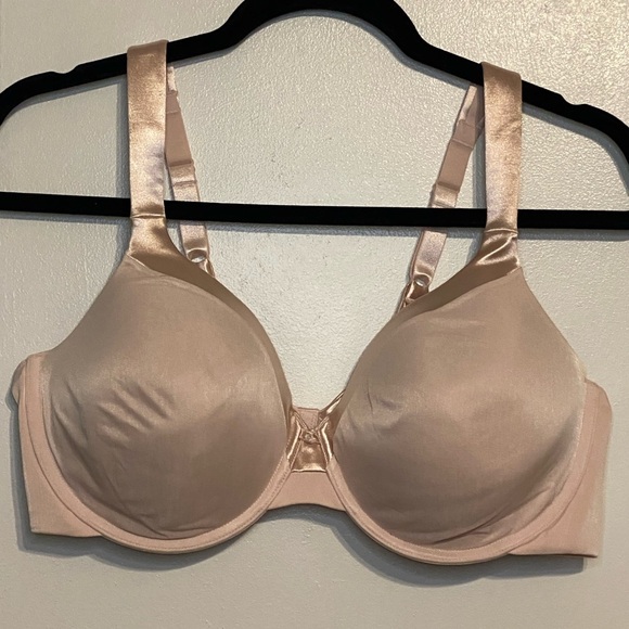 Vanity Fair Pink Dusty Rose Underwire Bra SZ 42C - Picture 3 of 8